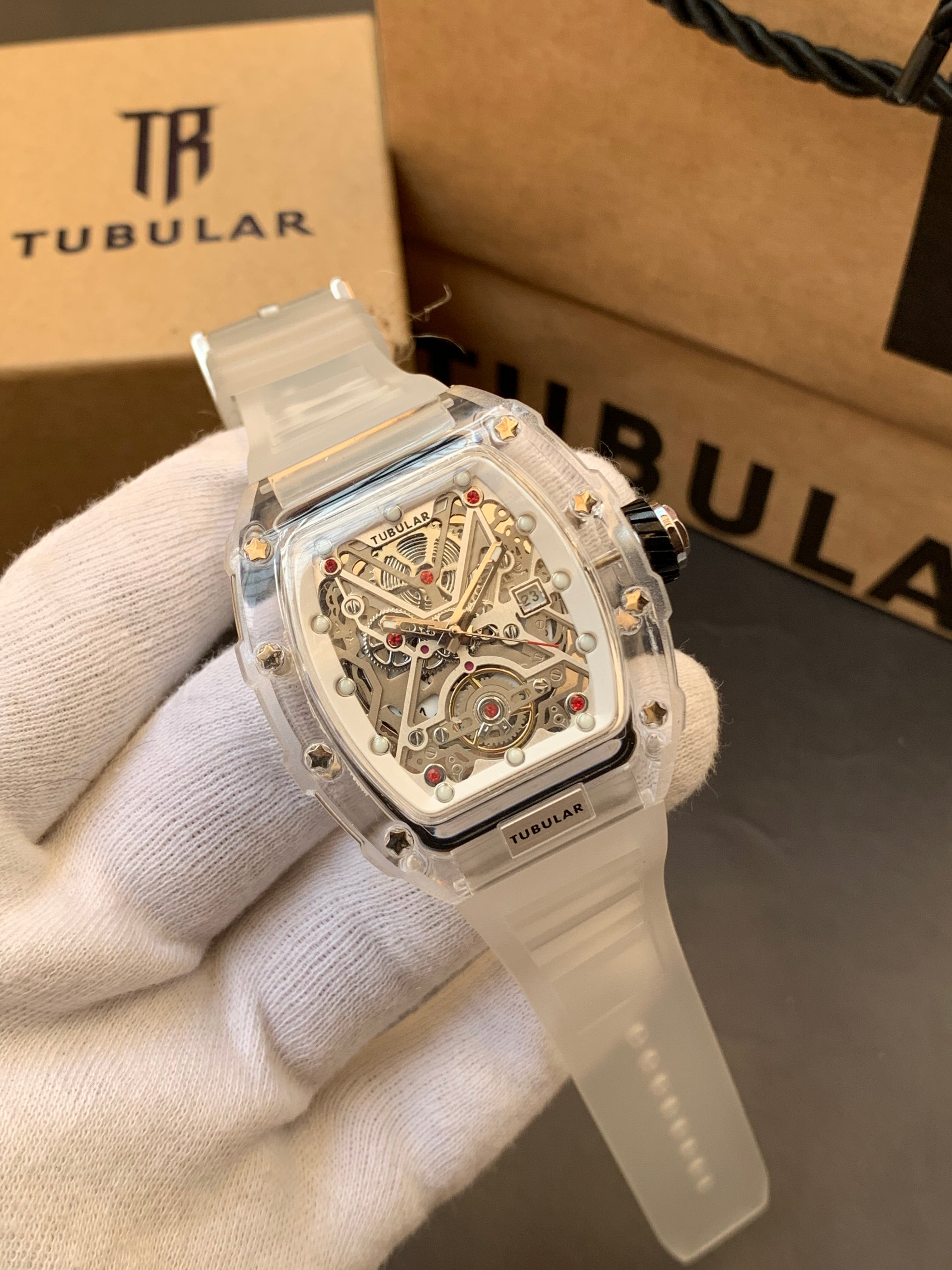 Tubular RM Model Men’s Wrist Watch – Premium Look