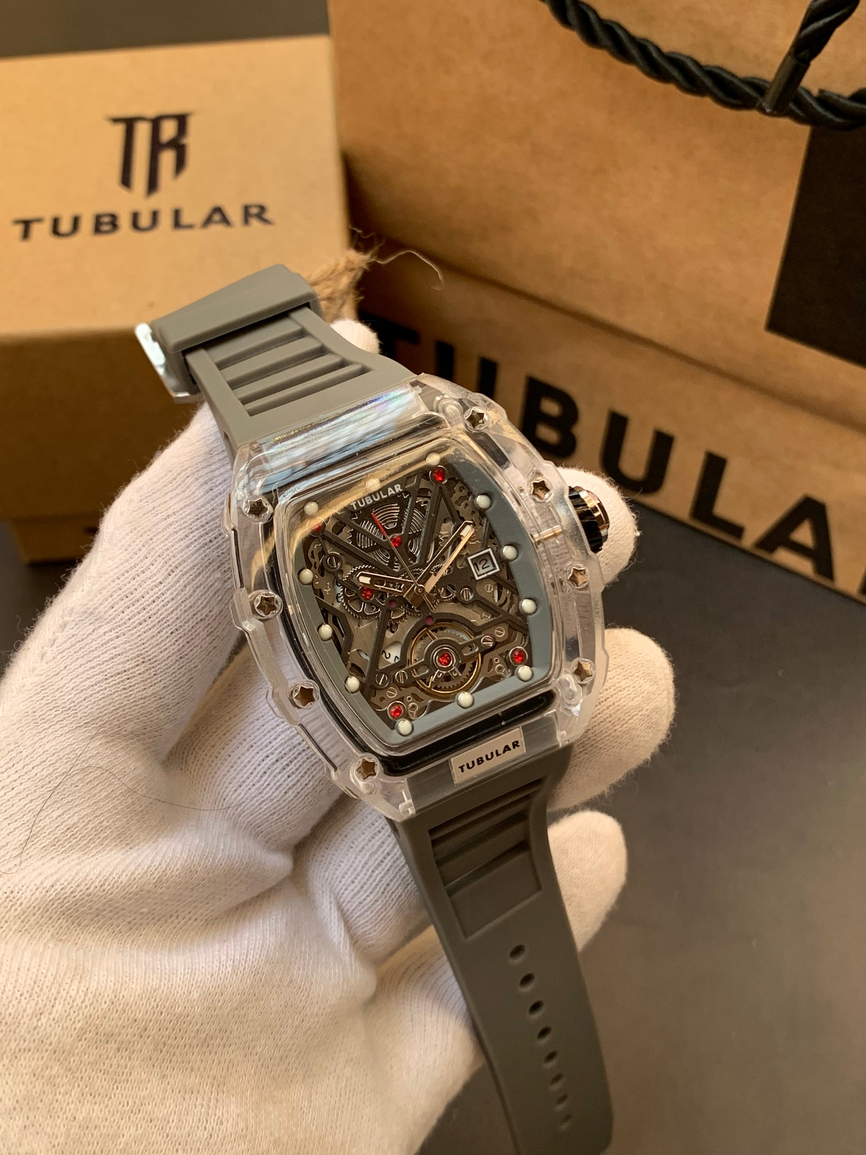 Tubular RM Model Men’s Wrist Watch – Premium Look