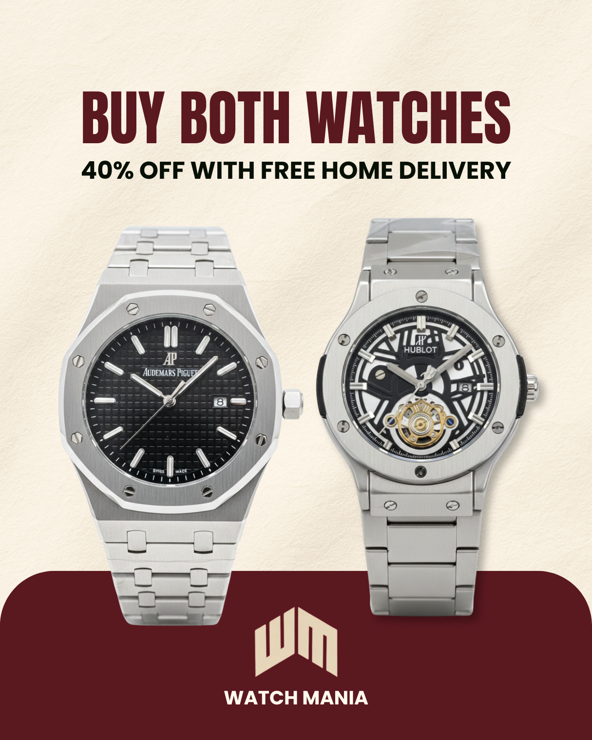 DEAL NO 1 PATEK & AUDEMARS PIGUET