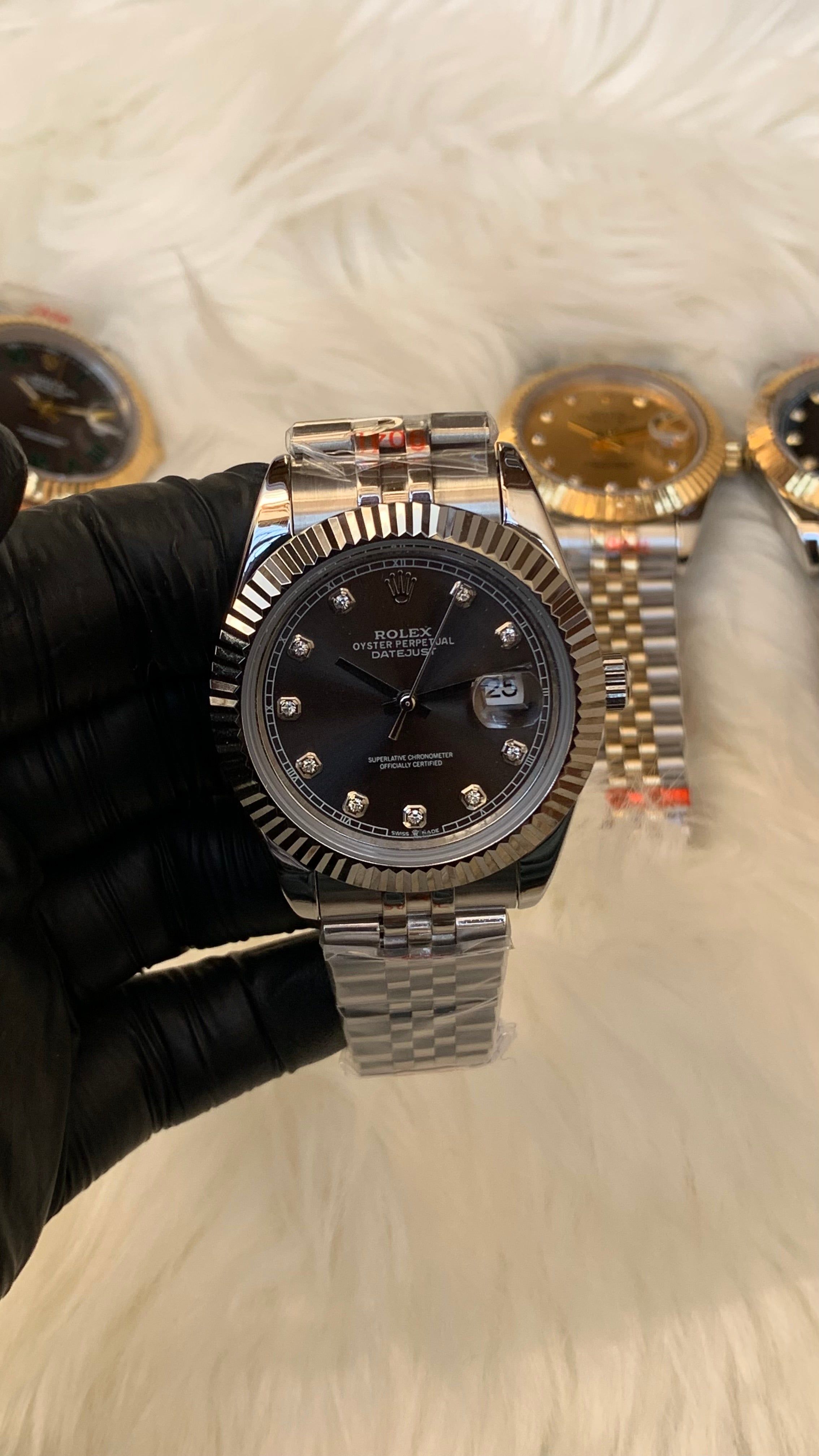 Rol3x Datejust M1 Silver |Black |Automatic