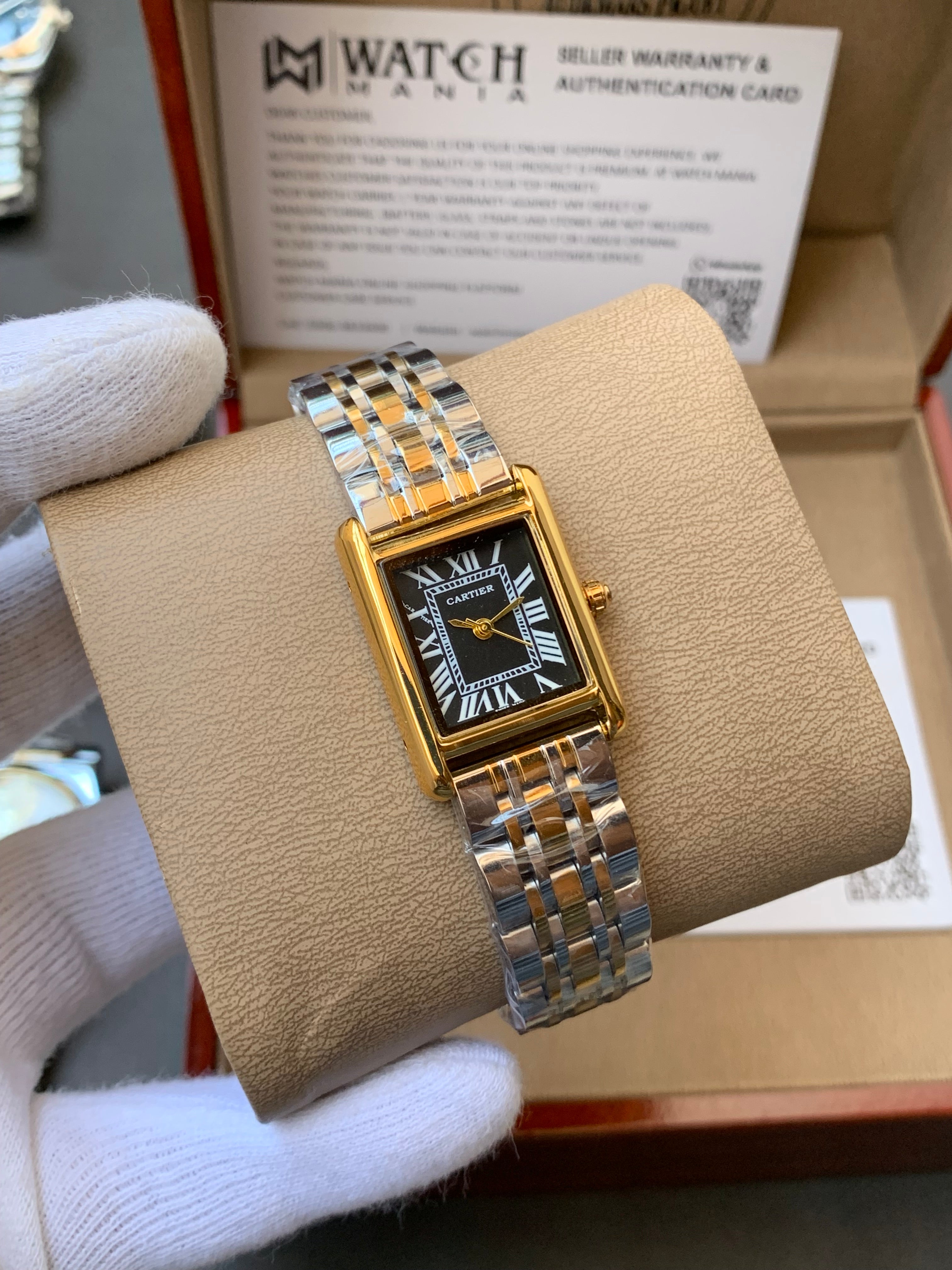 cartier tank ladies watch