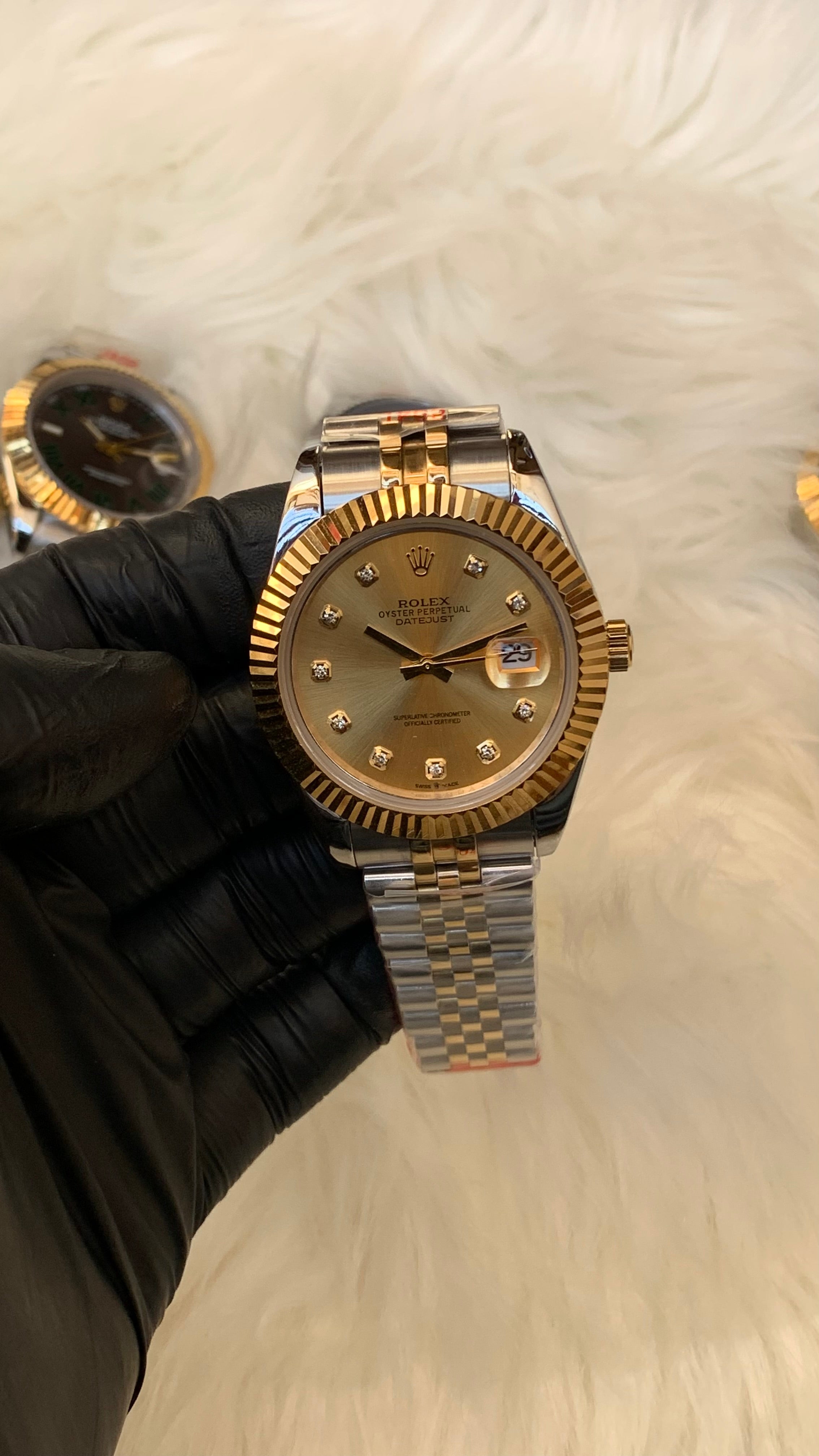 Rol3x Datejust M1 Golden ToTone |Golden |Automatic