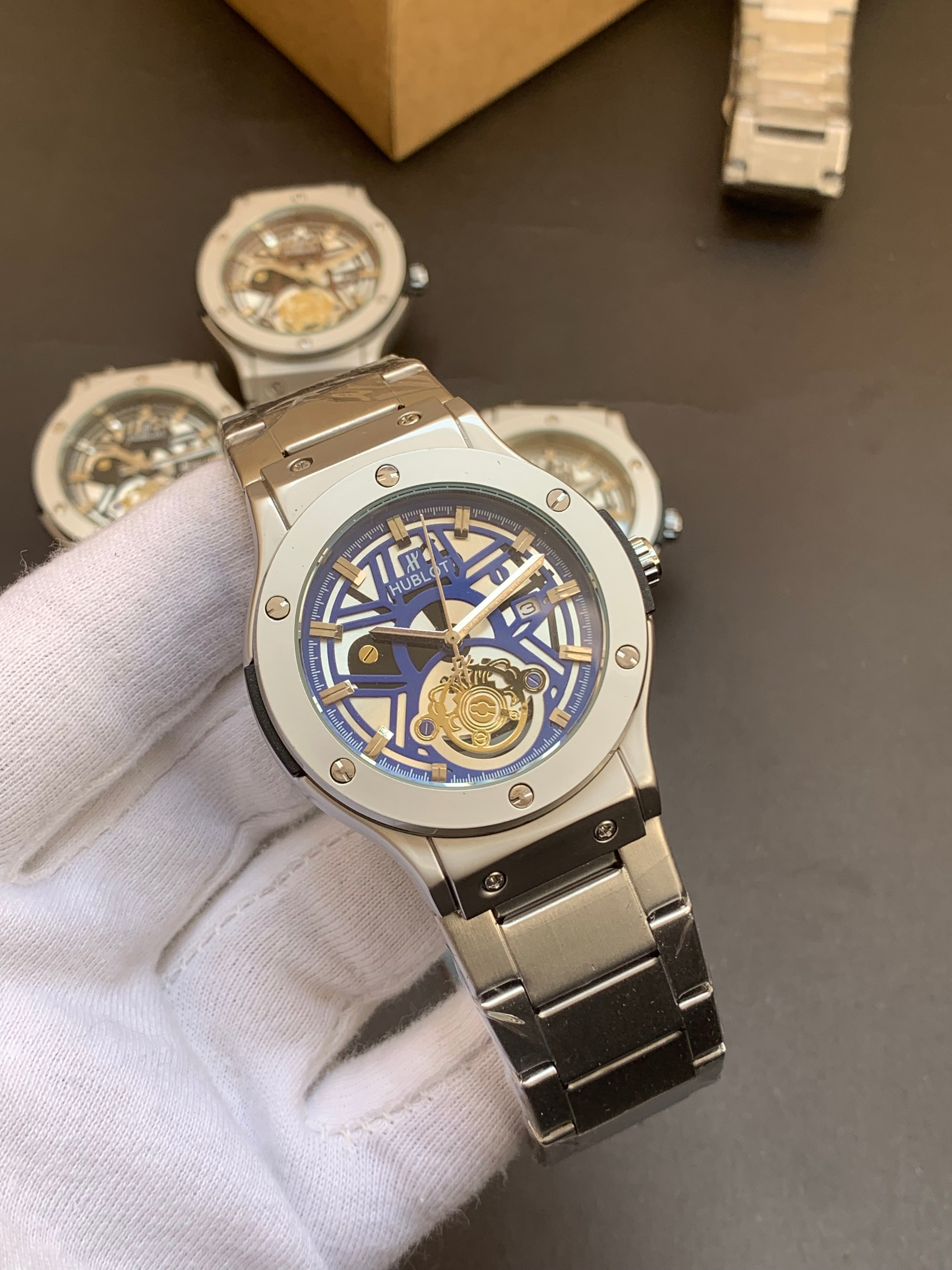 Hublot Skeleton Dail Men's Watch