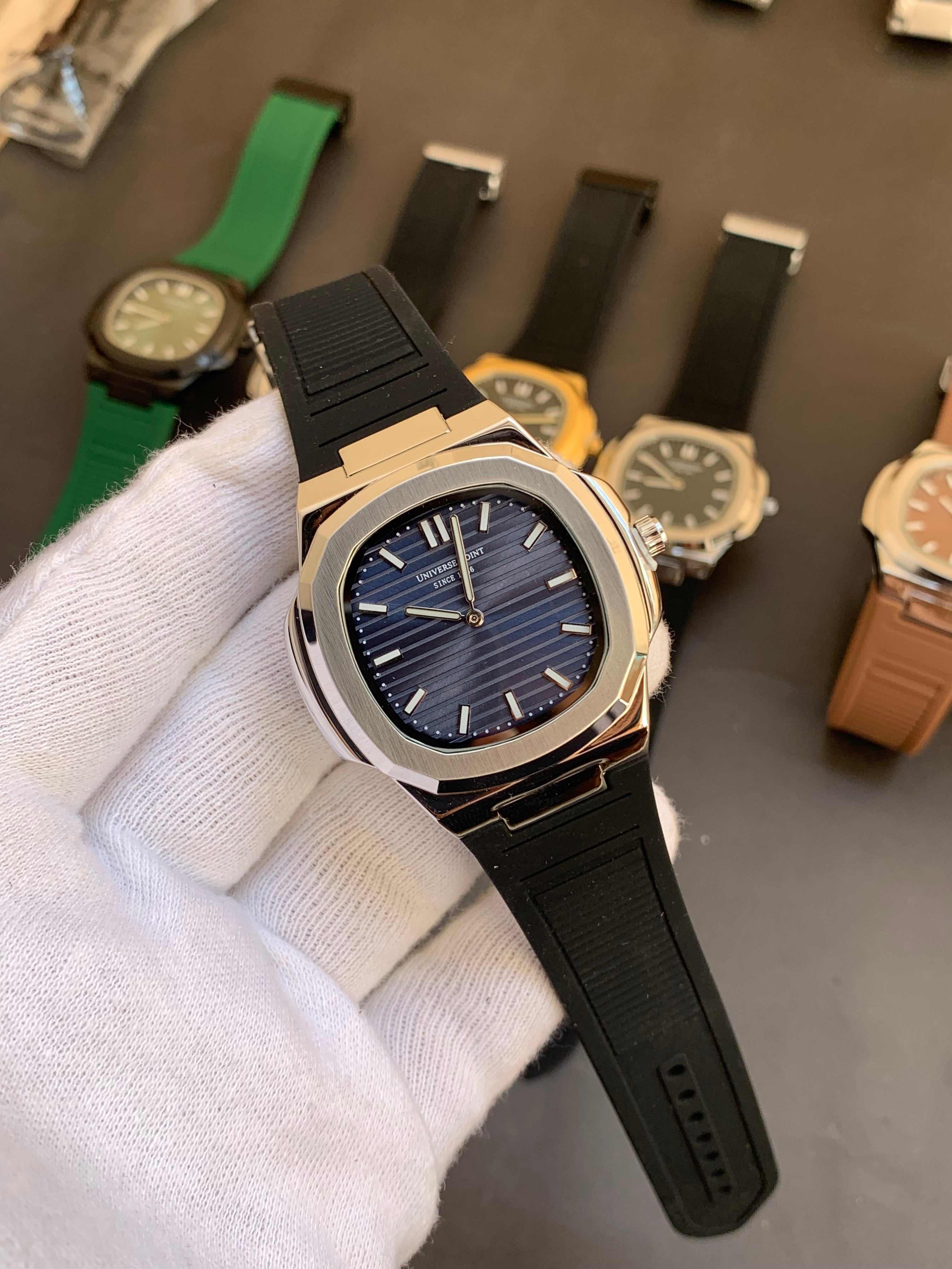 Universe point (112)B/S ultra slim Men's watch