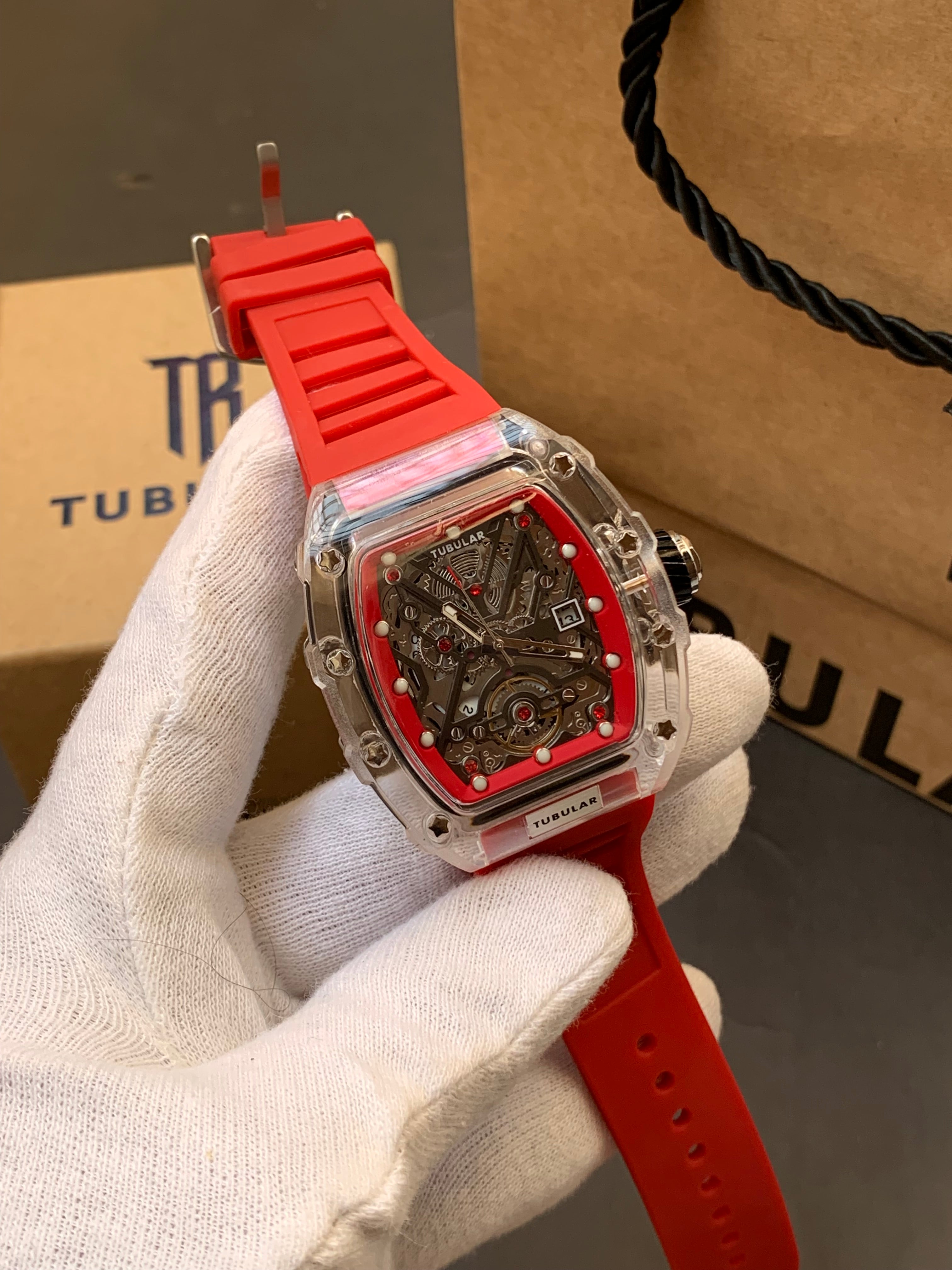Tubular RM Model Men’s Wrist Watch – Premium Look