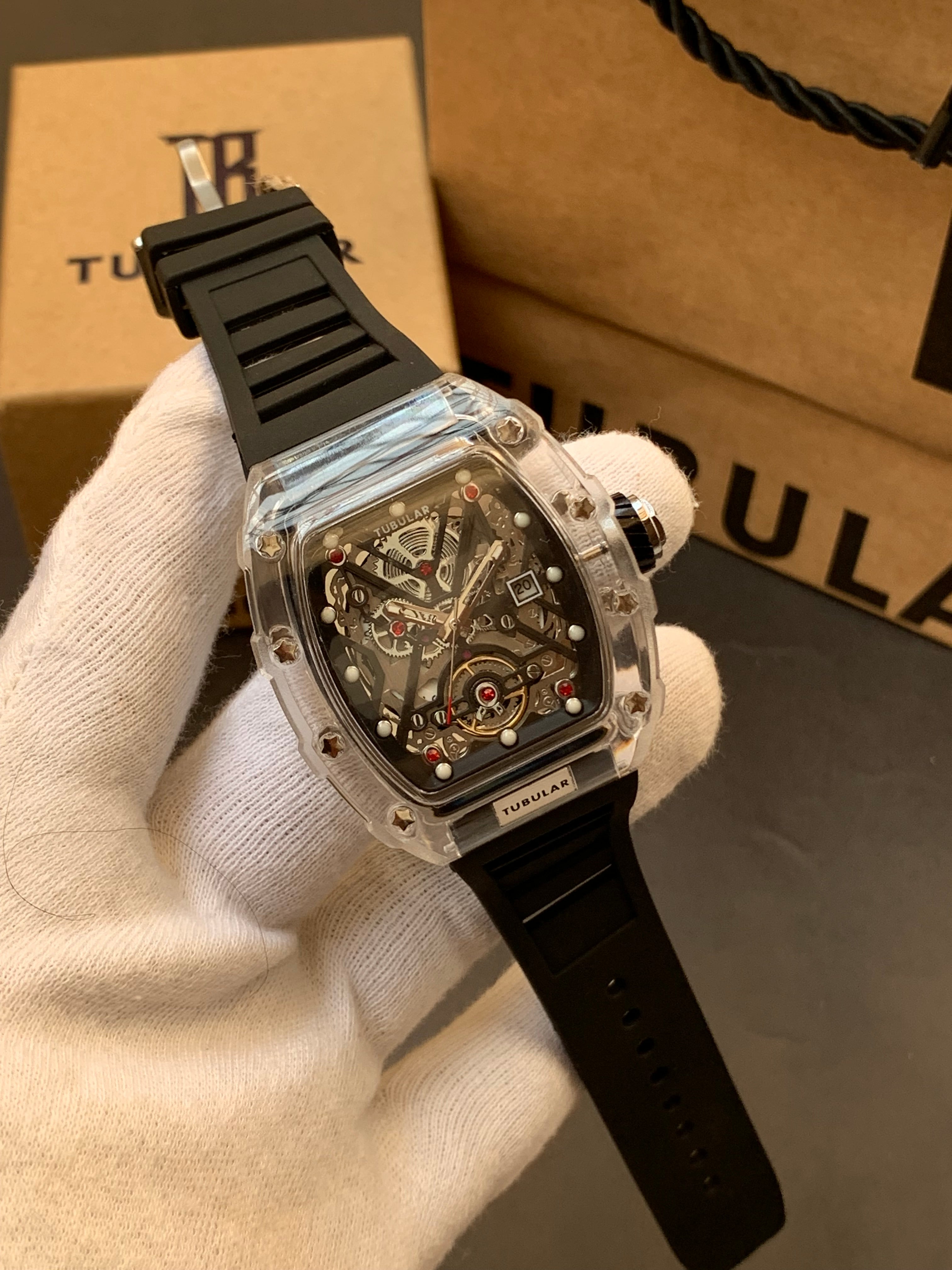 Tubular RM Model Men’s Wrist Watch – Premium Look