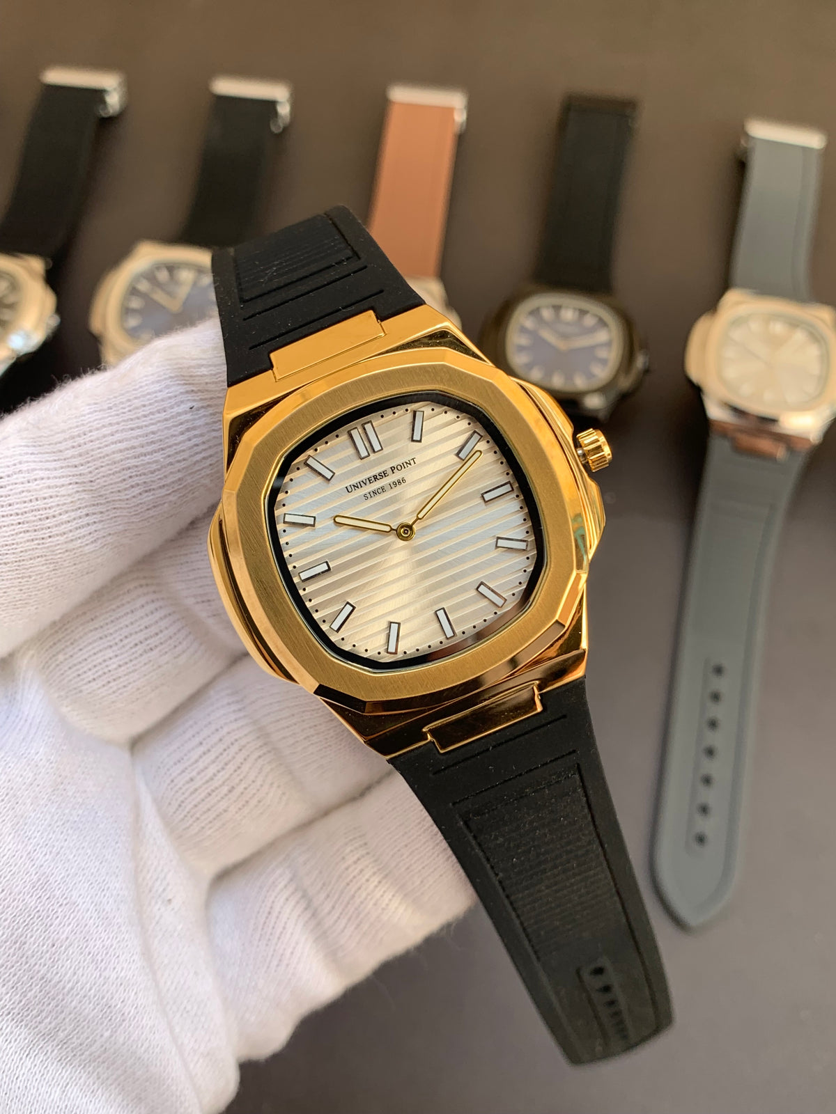 Universal Point Watch Universe Point Nautilus Ultra Slim Watch Gold – Watch mania