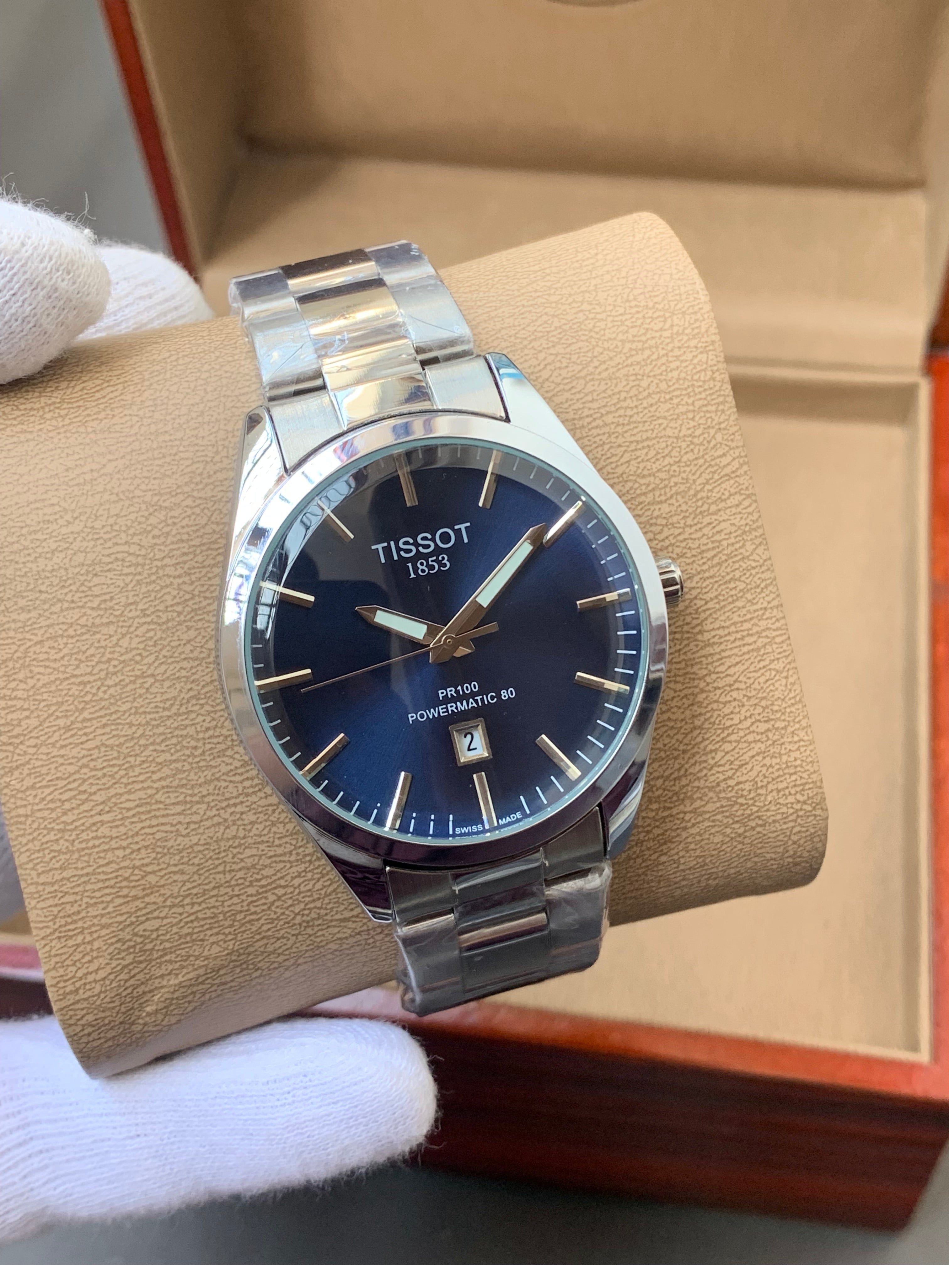 Tissot Powermatic Silver /blue