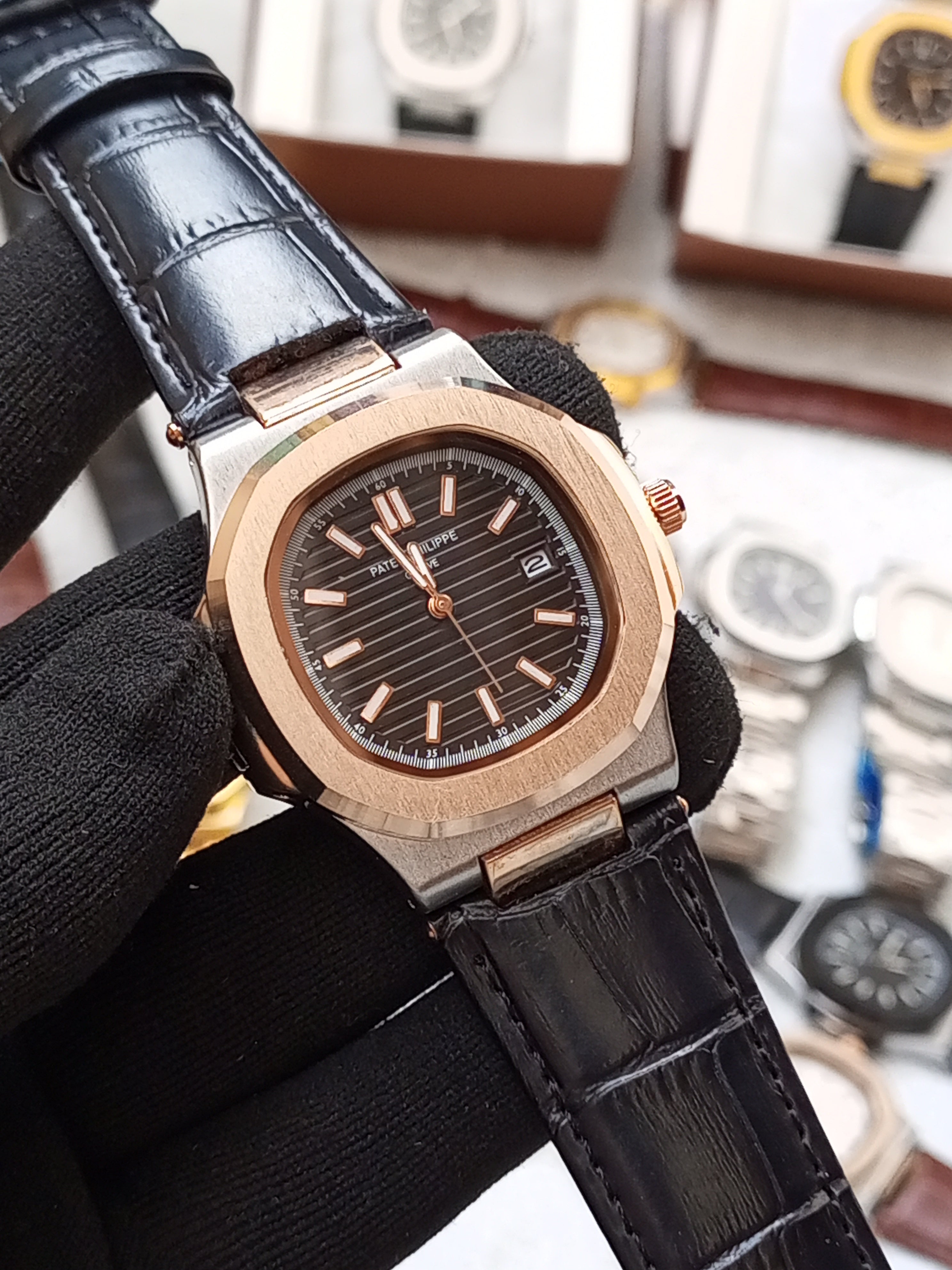 P.p-Nautilus men's straps watch
