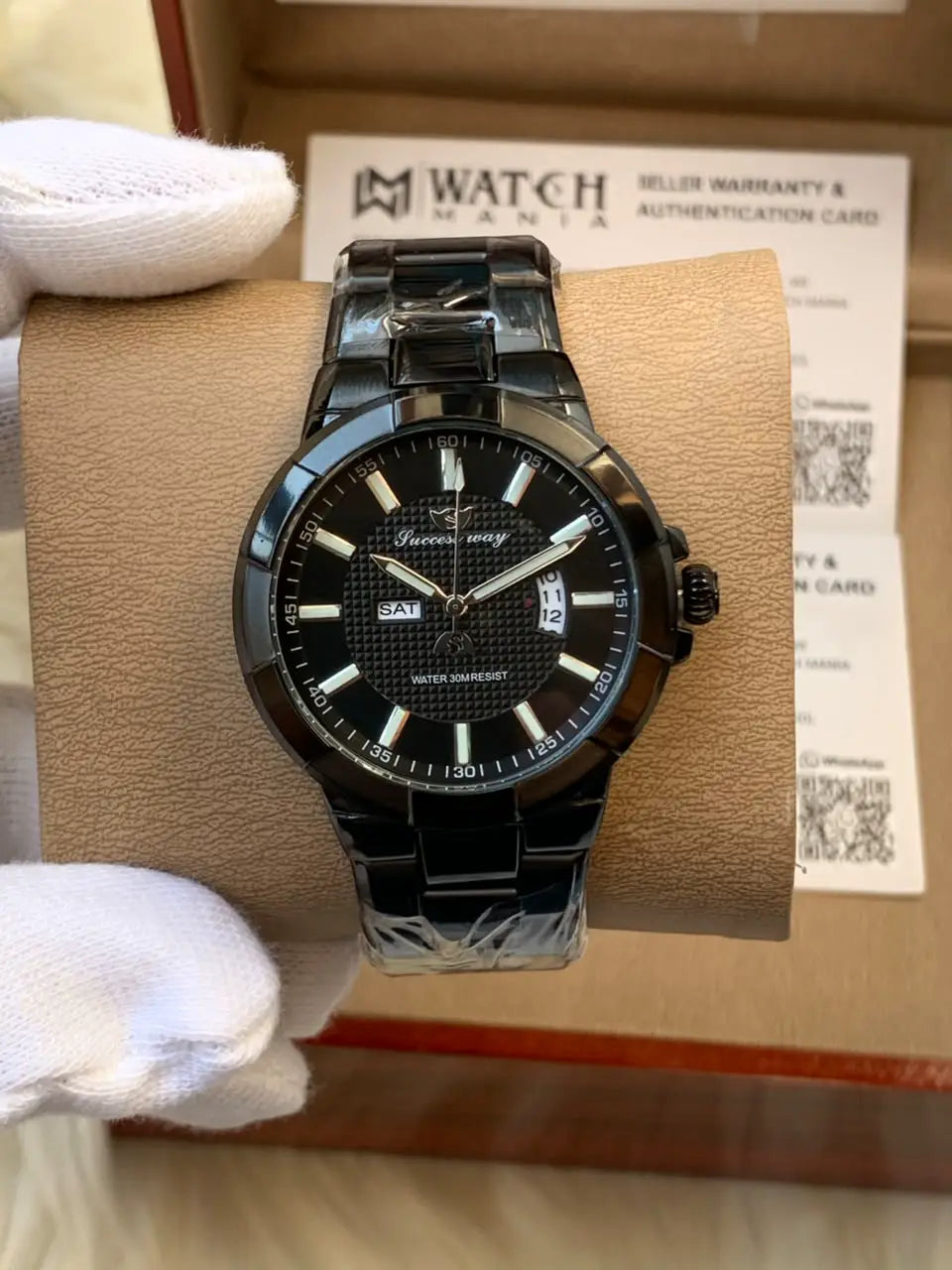 Success Way Two-Tone Gold & Silver Men's Watch