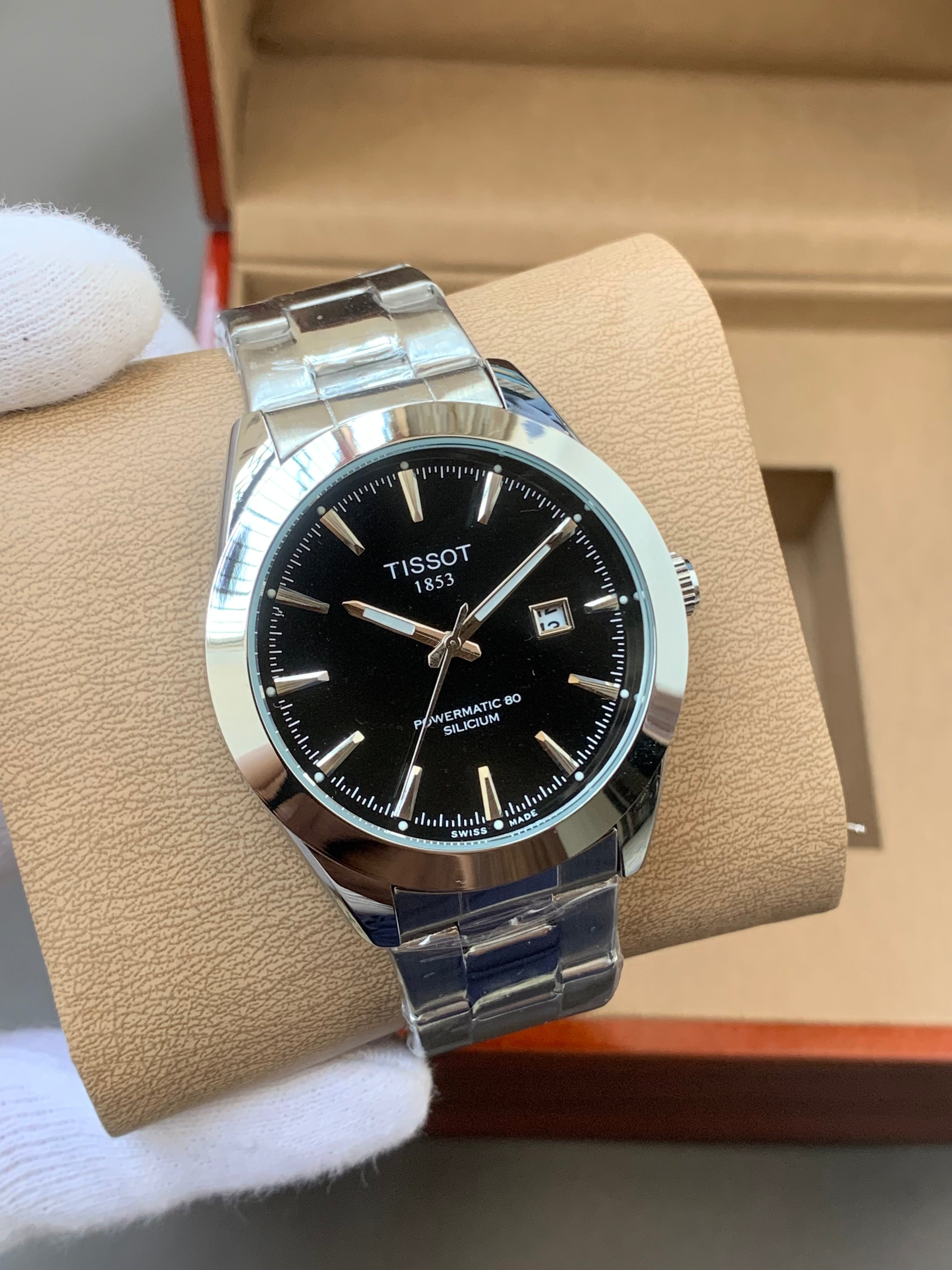 Tissot Silicium S/Bk Men's watch