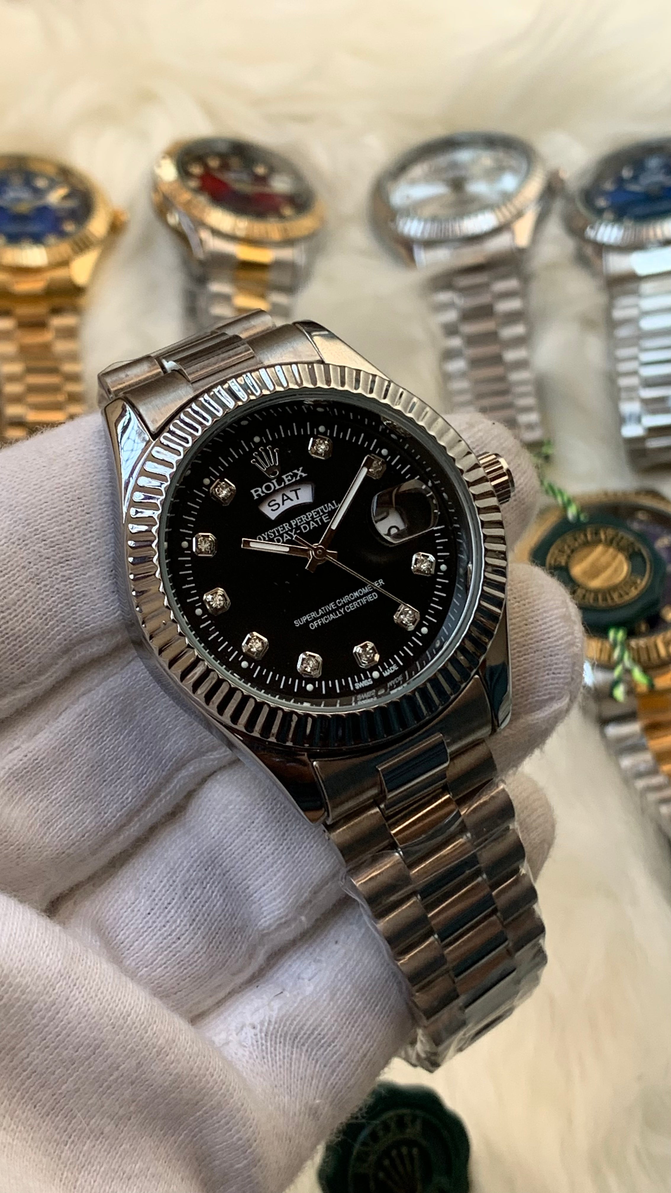 Rlx Day And Date Men's watach