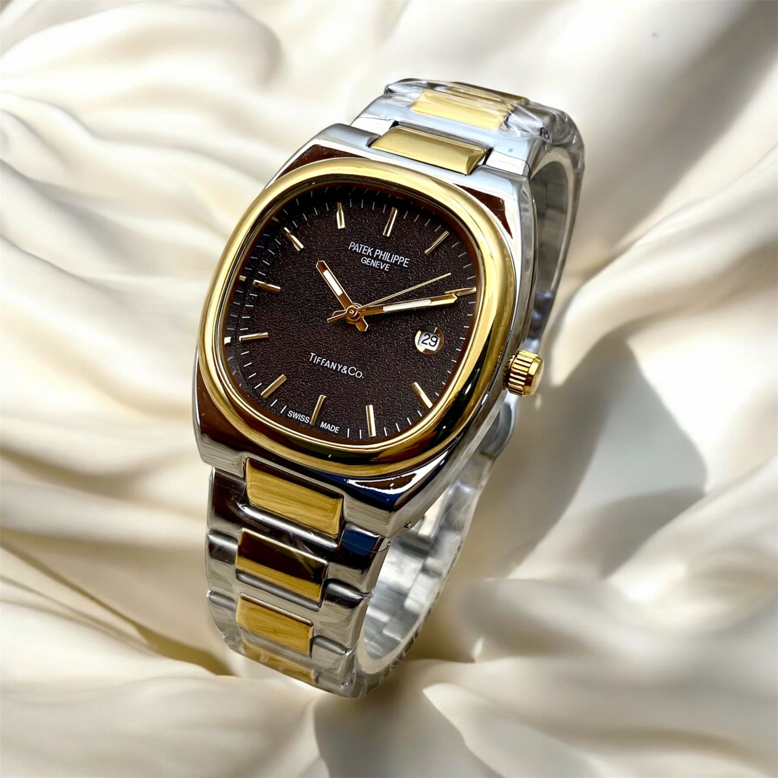 Patek Geneve Texture Dail (T.T.Bk) Men's watch