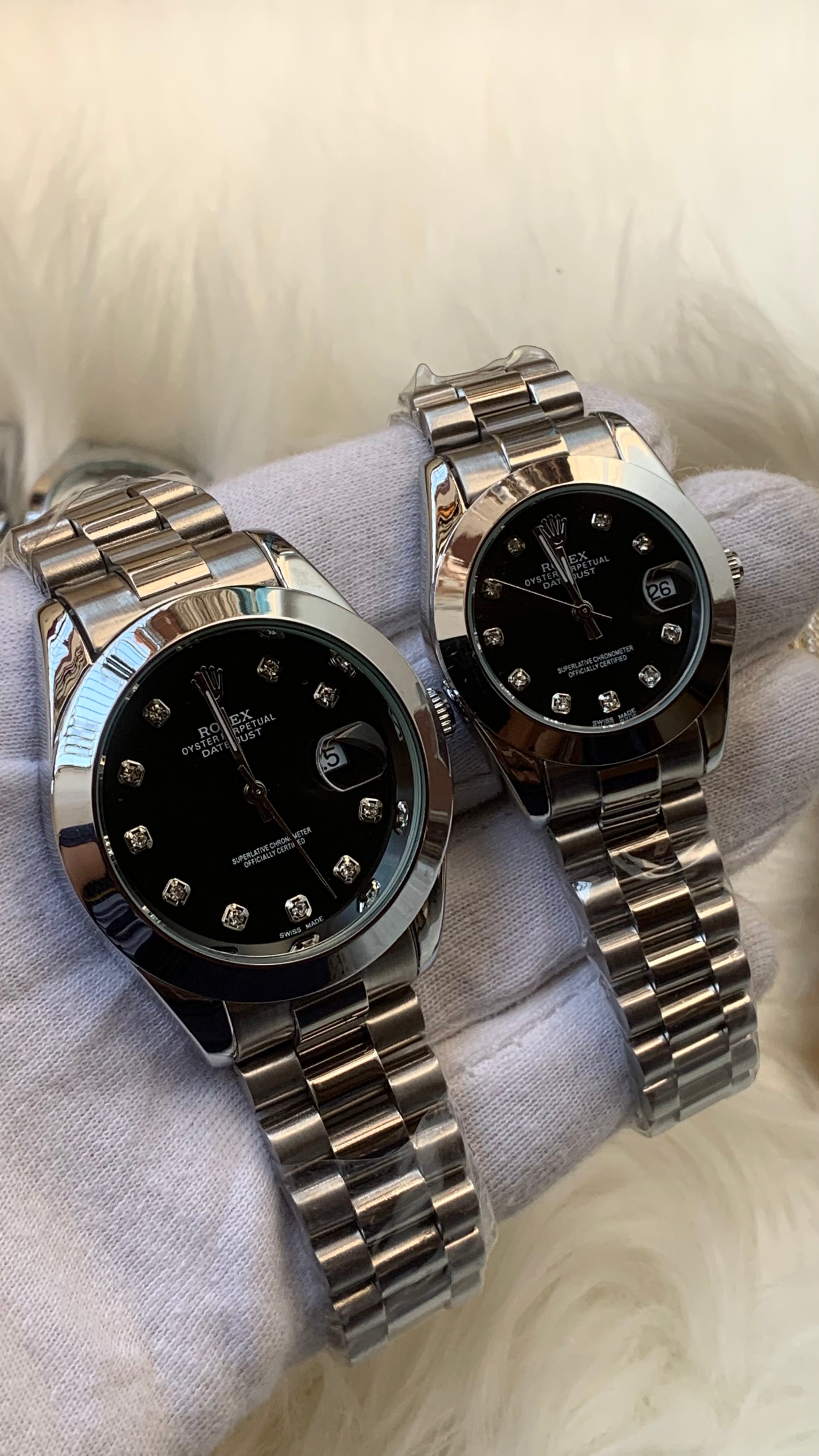 RLX Datjust Couple Watch