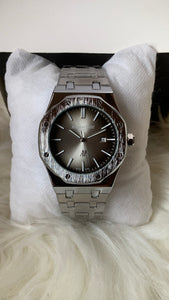 Audimrs pigu3t Silver |Gray |Quartz