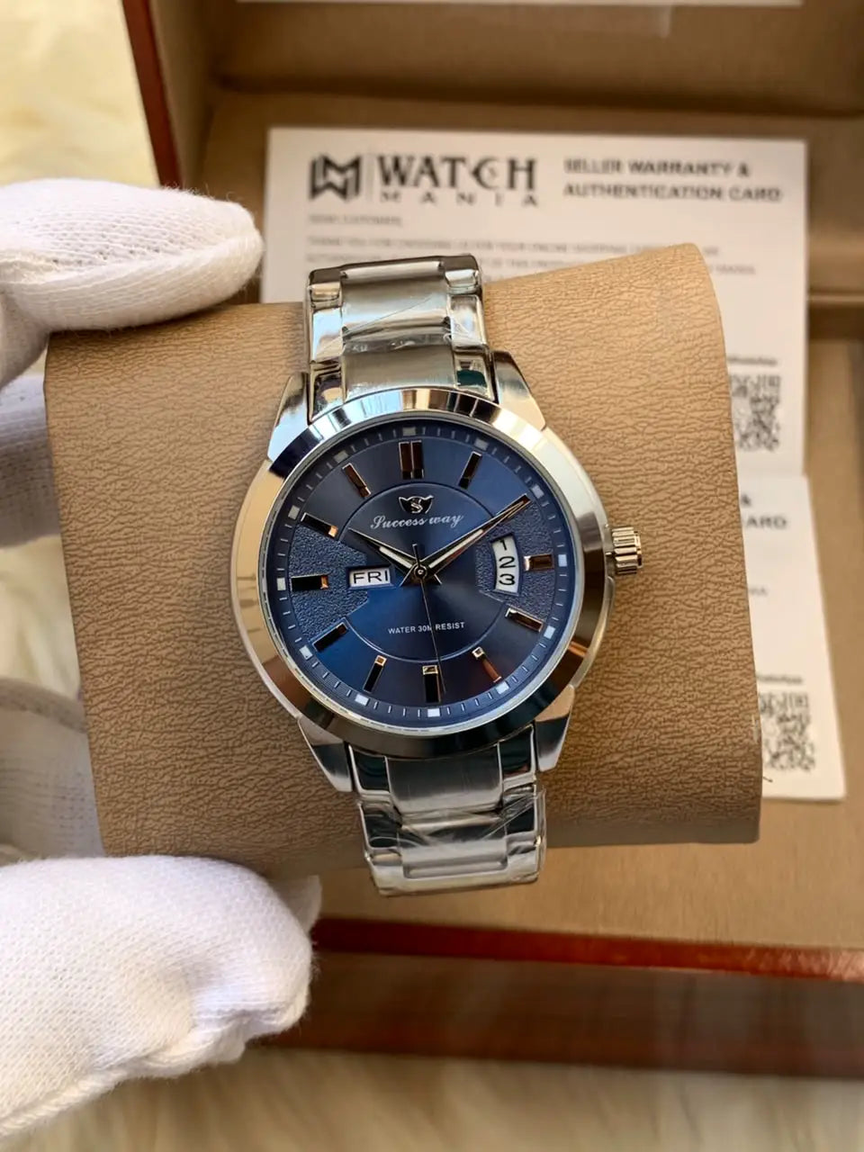 Success Way Two-Tone Gold & Silver Men's Watch