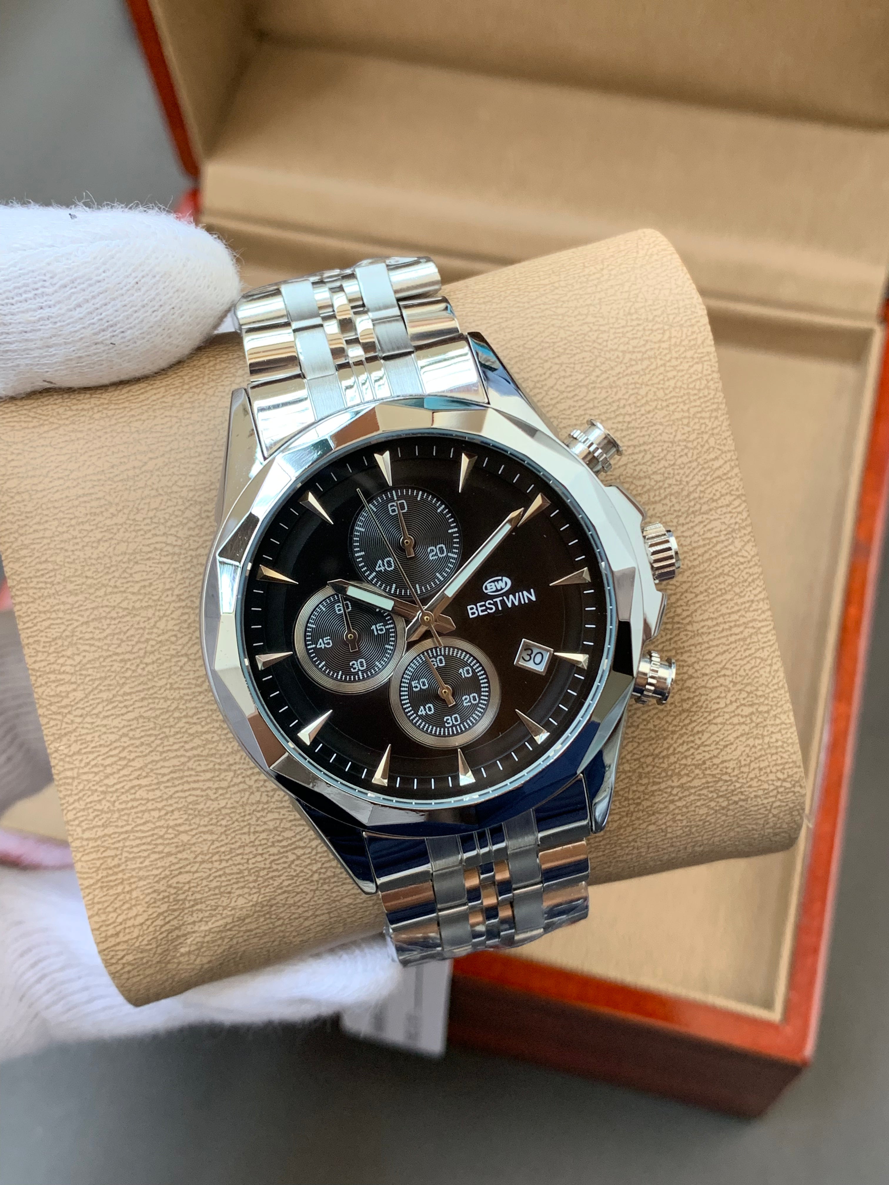 Bestwin (192) S/BK Men's watch
