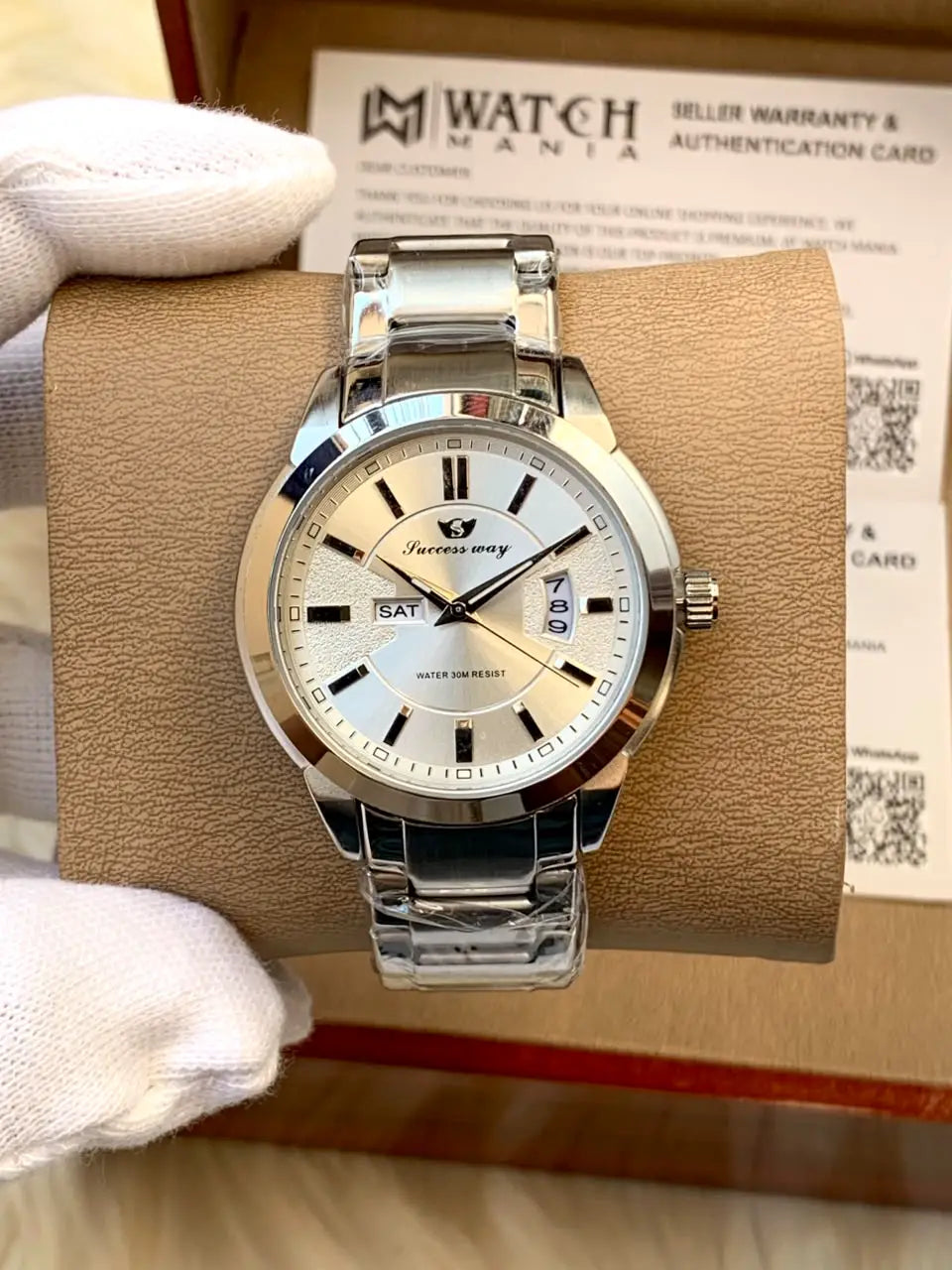 Success Way Two-Tone Gold & Silver Men's Watch