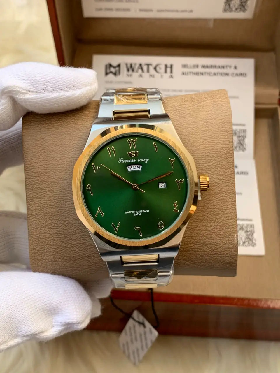 Success Way Arabic Dial Luxury Watch for Men